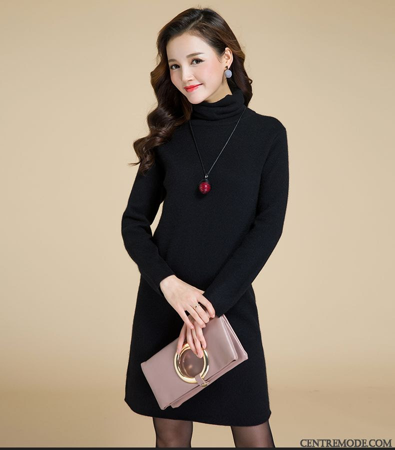 Sous Pull Long Femme En Vente, Pull Rayé Rouge Et Blanc ...