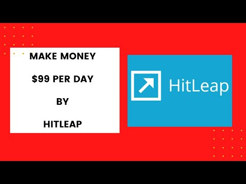 Make Money By Hitleap $99 /day 100%