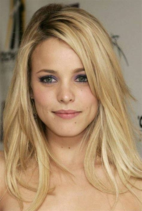 coupe de cheveux mi long blond femme
