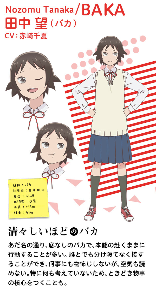 キャラクター Tvアニメ 女子高生の無駄づかい 公式サイト