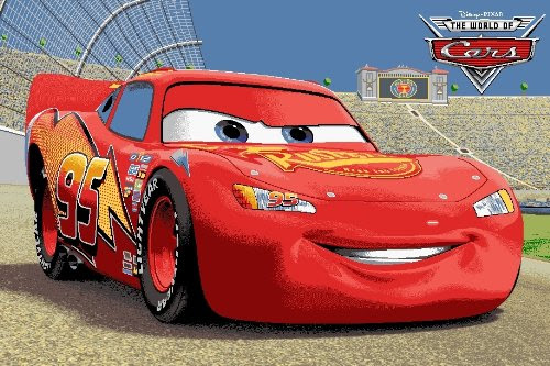 Associated Weavers C21 Tappeto Cars Disney Saetta McQueen 95x133 cm