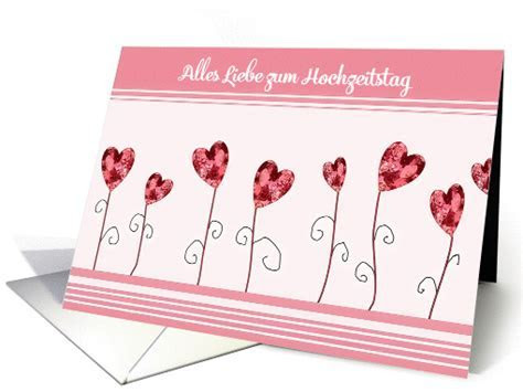 Alles Liebe zum Hochzeitstag, German Happy Wedding  