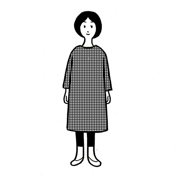 シンプルで簡単なワンピースを作る 少ない服で着回す 少ない物ですっきり暮らす