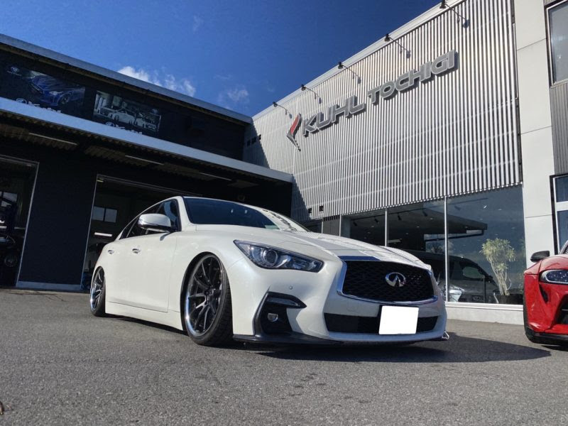 Kuhl栃木 V37スカイラインを納車しましたの巻 エアサス Verz 純ベタ ツライチ ローダウン Kuhl Racing Tochigi