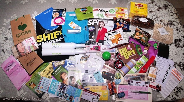 Swags at Blogapaloooza