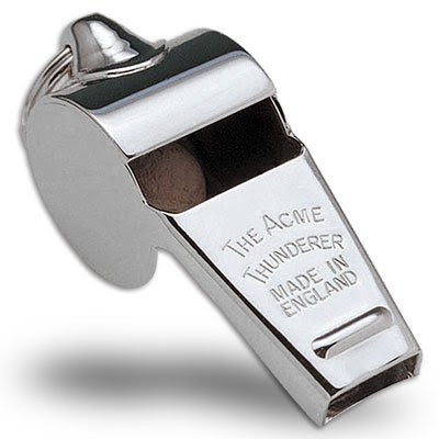 CSI Heavy Nickel Plated Whistle
