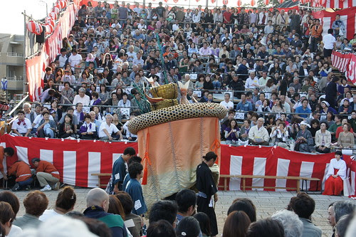 長崎くんち2012・魚の町・傘鉾
