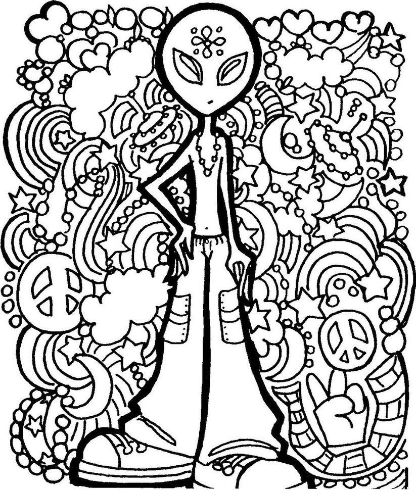 Free Trippy Coloring Pages To Print Download Free Clip Art Free