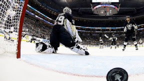 Marc-Andre Fleury of the Pittsburgh Penguins
