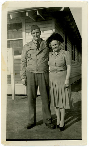 Mom and soldier dad