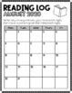 Includes summer reading logs too! monthly reading log calendar templates by ms kohls kids tpt