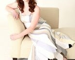 Glamarita TIE THE KNOT Custom Wedding Dress in Silver and Ivory