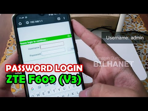 Password Zte F609 Login Information Account Loginask