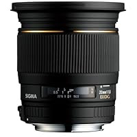 Sigma 20mm f/1.8 EX DG RF Aspherical Wide Angle Lens for Canon Digital SLR Cameras