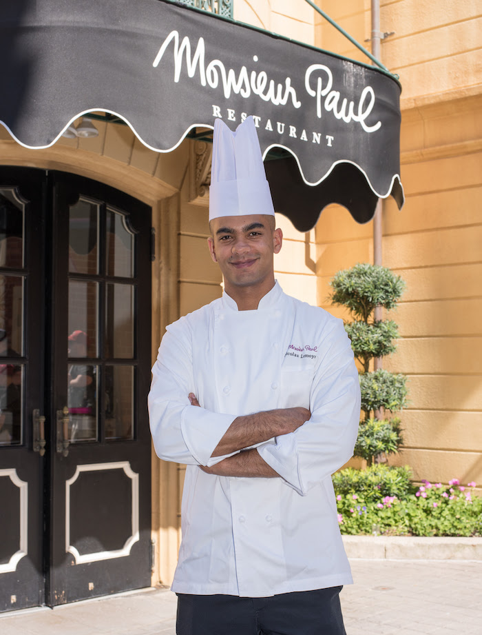 Chef Nicolas Lemoyne of Monsieur Paul in Epcot France Pavilion