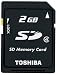 【Amazonの商品情報へ】TOSHIBA SDメモリカード 2GB Class4 SD-C02GT4
