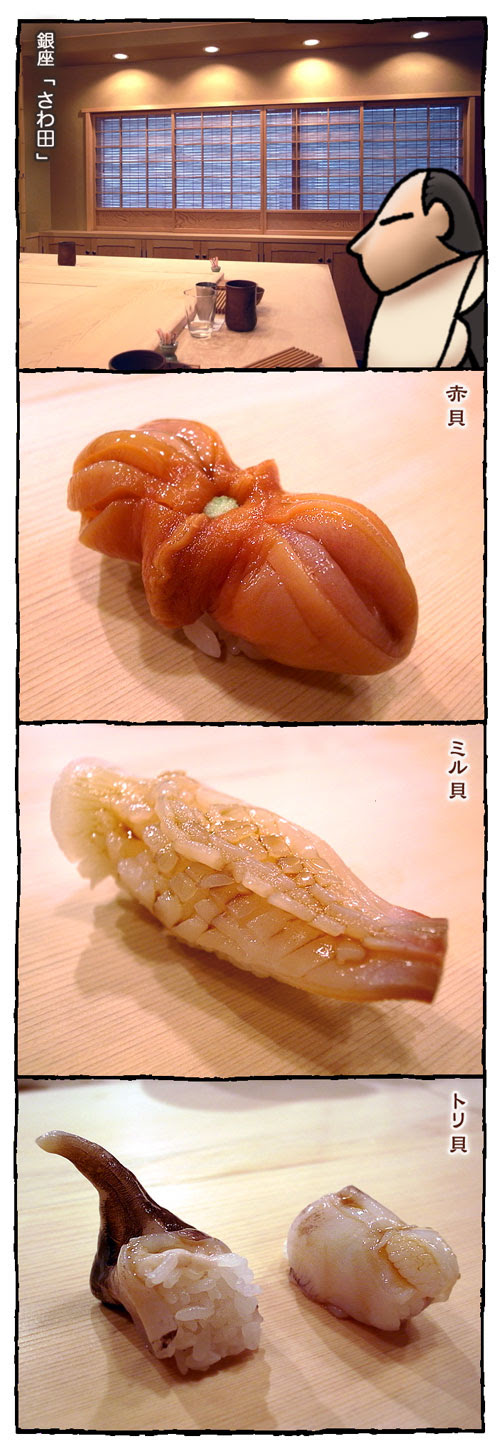 銀座 さわ田 食い道をゆく
