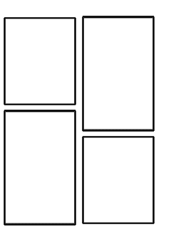 コマ割りの基本 漫画の描き方