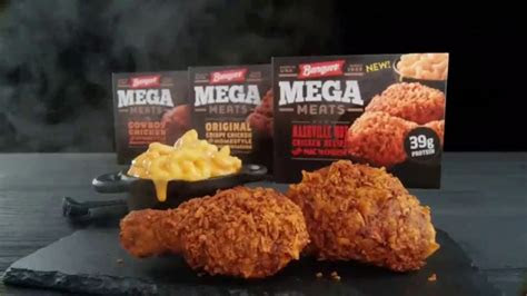 We're sharing six surprising facts. Banquet Mega Meats Nashville Hot Fried Chicken with Mac 'N