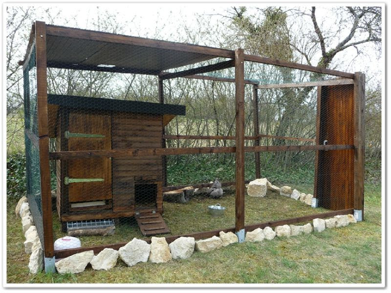 Plan Poulailler 5 Poules Poulailler