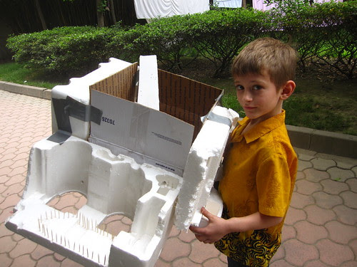 The first and final voyage of the SS Styrofoam