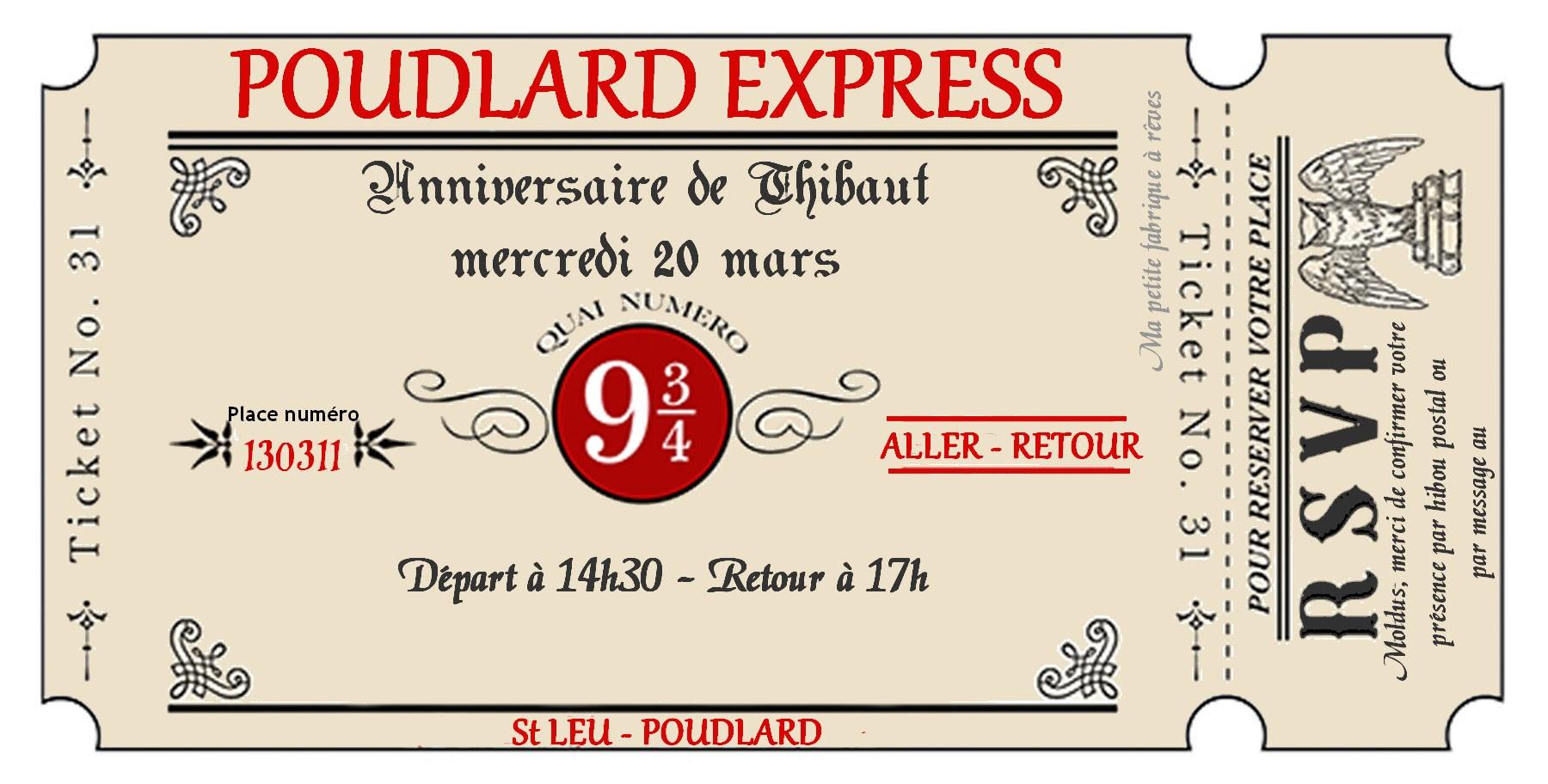 Organiser Un Anniversaire Harry Potter Les Preparatifs Ma Petite Fabrique A Reves