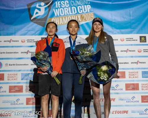 고교생 서채현, 스포츠클라이밍 리드 월드컵 첫 우승...세계랭킹 1위