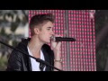 justin bieber acoustic all around the world