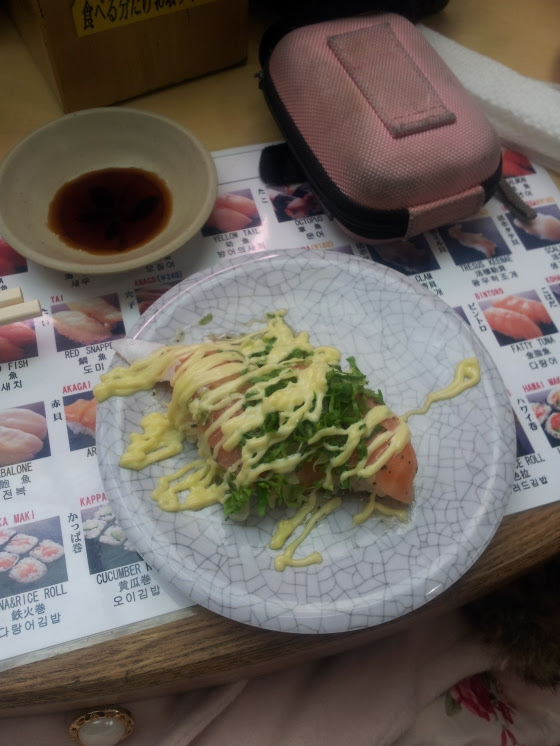 No idea what kind of sushi this was but I LOVED IT // Keine Ahnung was das für Sushi war, aber es war GUT!