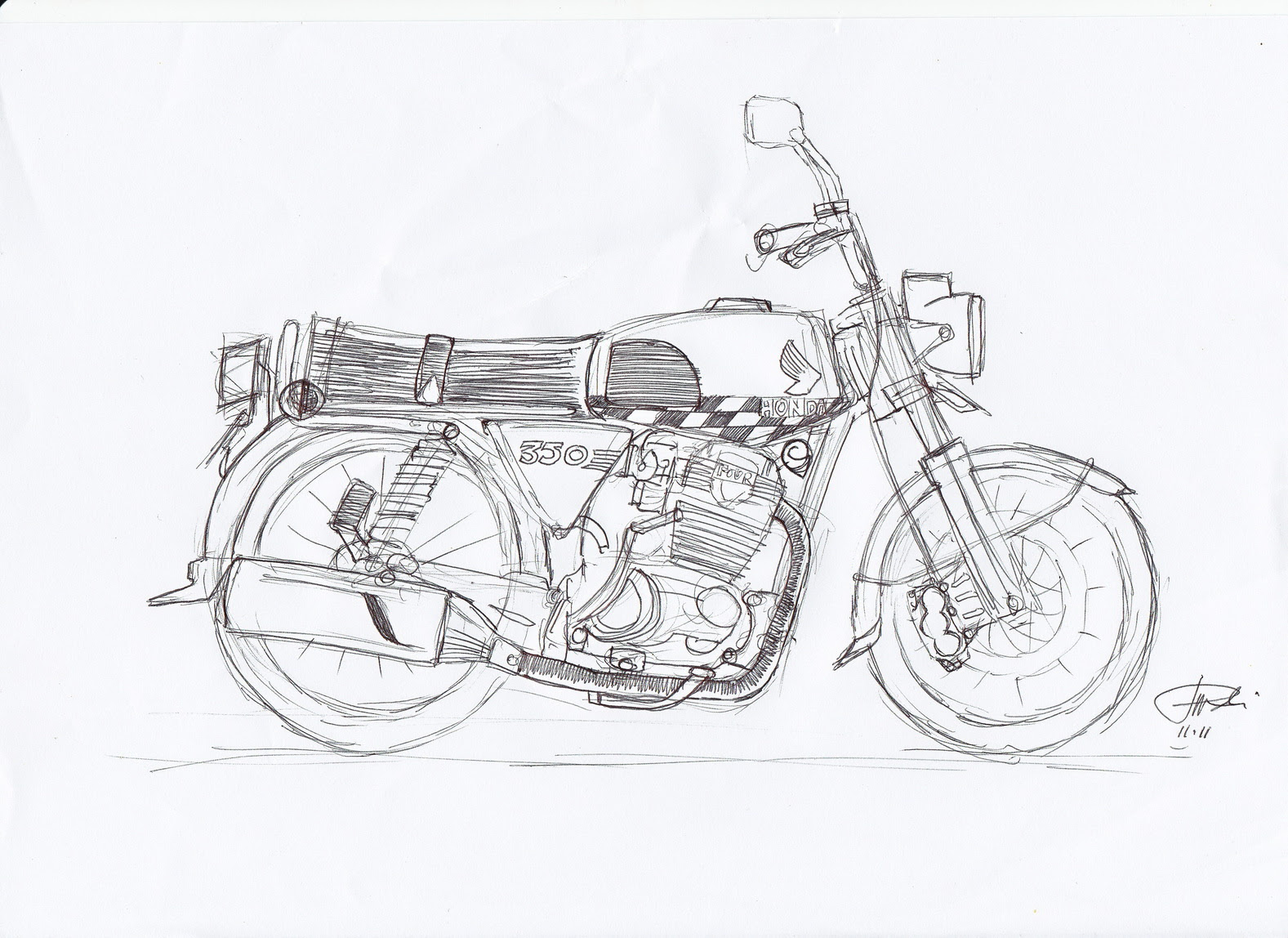 sketsa kapal sketsa kapal