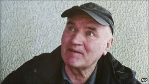 Ratko Mladic, soon after his arrest