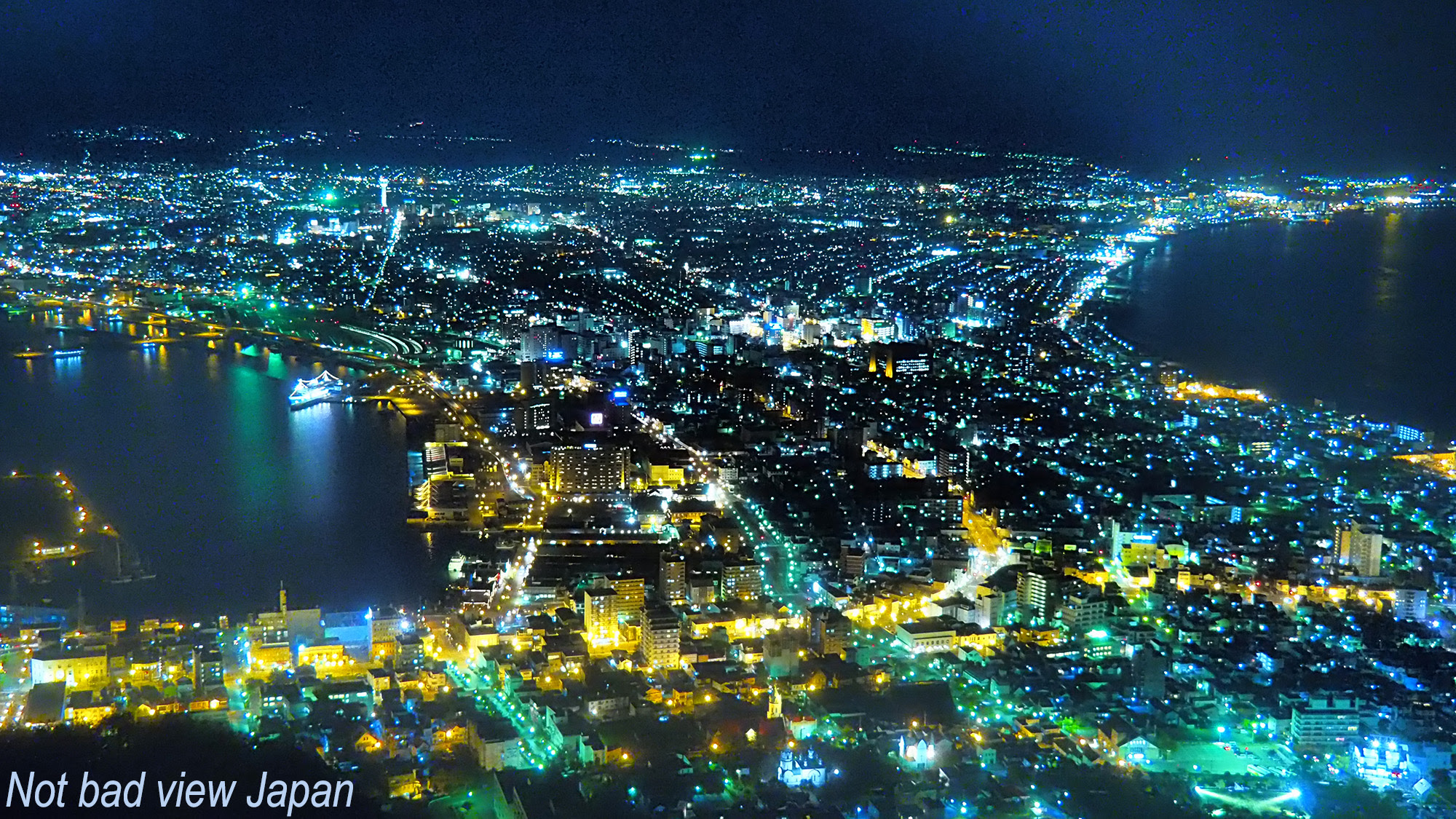 函館山 夜景 日本三大夜景 Not Bad View Japan