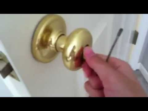Top Graphic of How To Unlock Bedroom Door Without Key ...