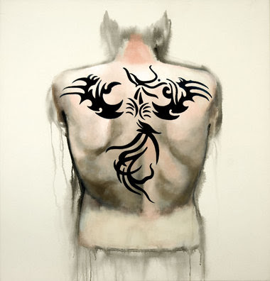 Courtesy photoSecond skin: Susan Moore's oil and acrylic on canvas 