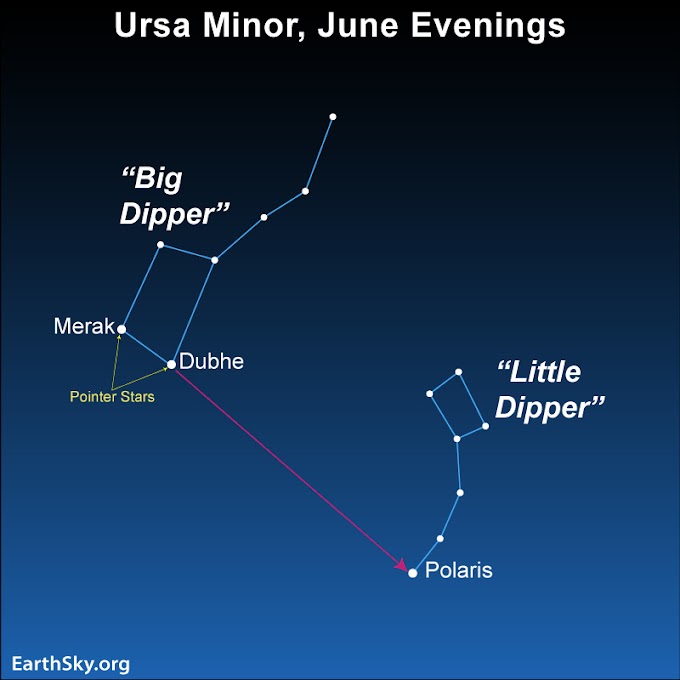 Ursa Minor the Lesser Bear is the Little Dipper