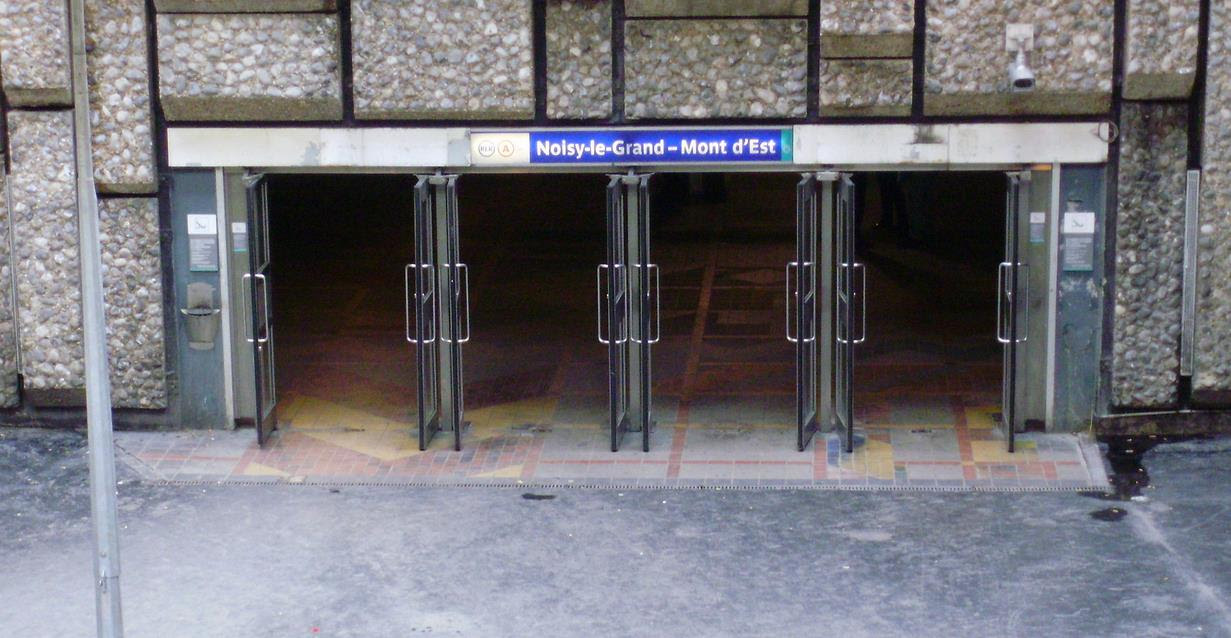 Gare Rer Noisy Le Grand Mont D Est Rer A