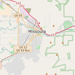 Missoula Mt Zip Code Map Missoula, Montana ZIP Code Map   Updated September 2020