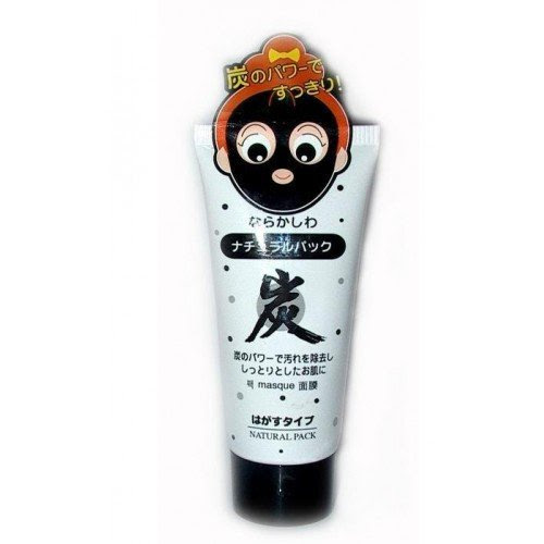 Daiso Japan Natural Pack Charcoal Peel Off Mask 80g : 1 Tube