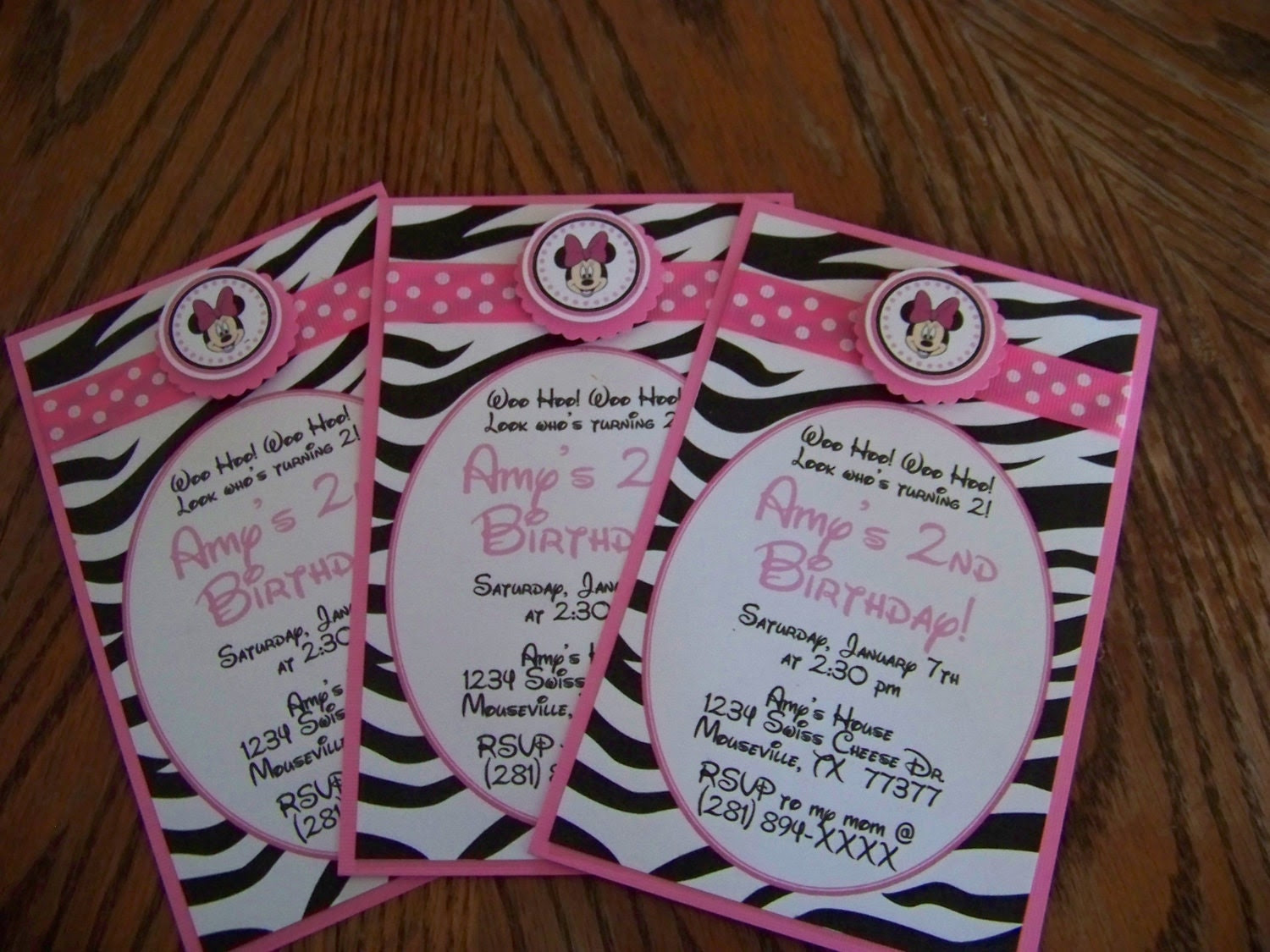minnie mouse invitation party on Etsy, a global handmade and 