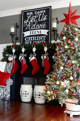 6 Most Beautiful Christmas Fireplace Decorations