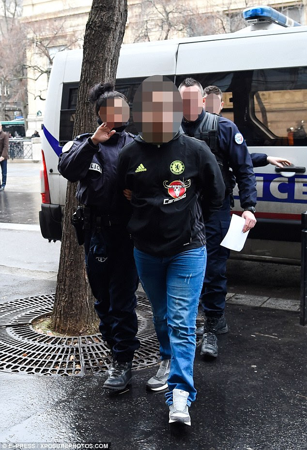 The suspects that police have held are accused of breaking into the reality TV star's Paris apartment block last October