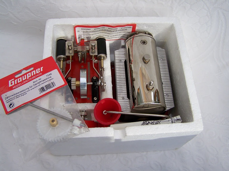 Graupner / Wilesco D48 model boat live steam engine. for sale