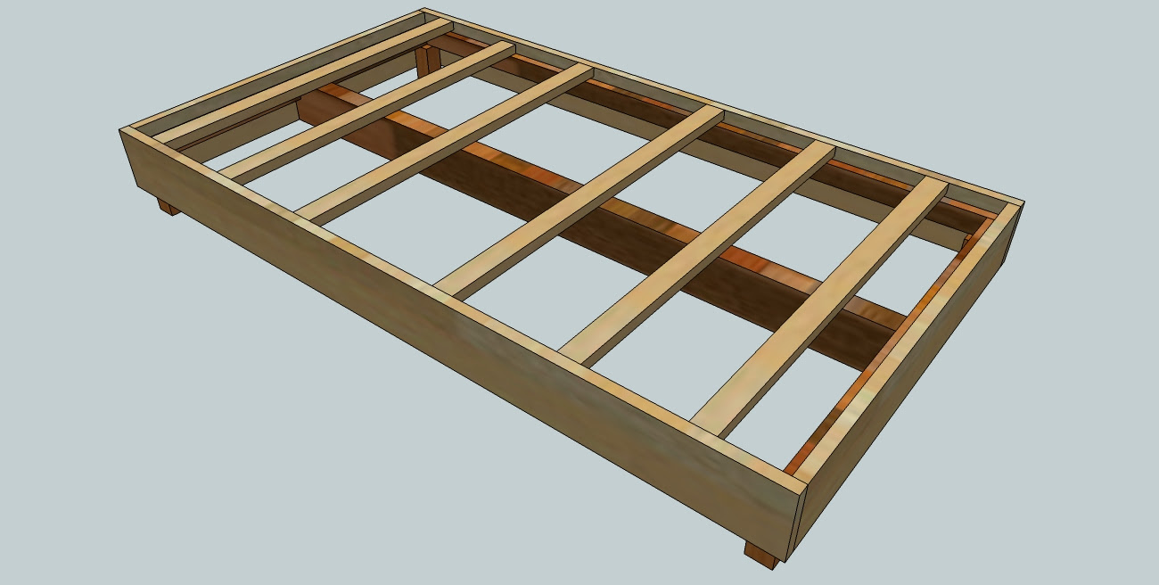 Bed Frame Plans Easy