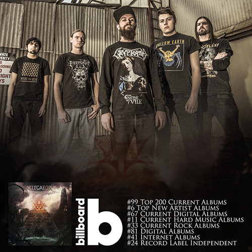 Allegaeon debuts on music charts for new album, 'Proponent ...