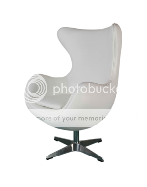 Details about Barcelona Style Chair Cream Leather
