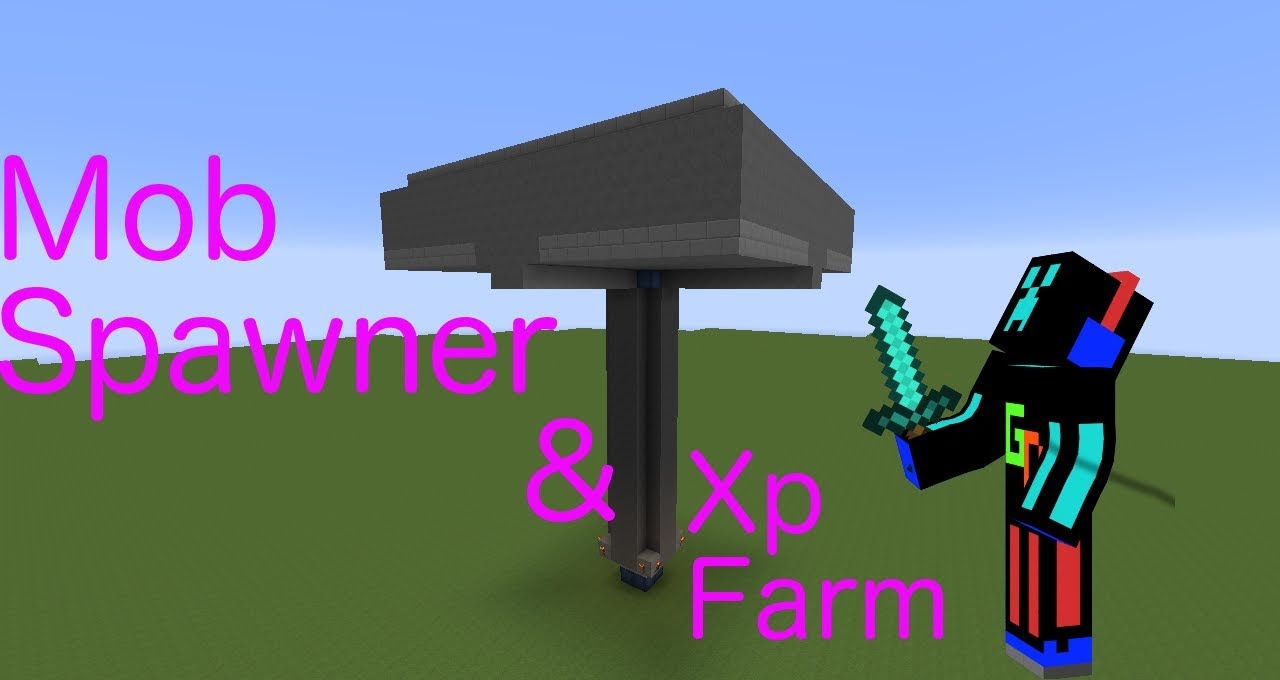 Minecraft How To Build A Mob Spawner/Xp Farm 