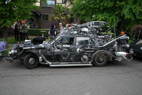 SPACE JUNK Art Car by Rot N' Hell