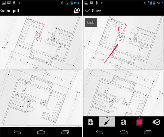Evernote for Android 5.3 Markups