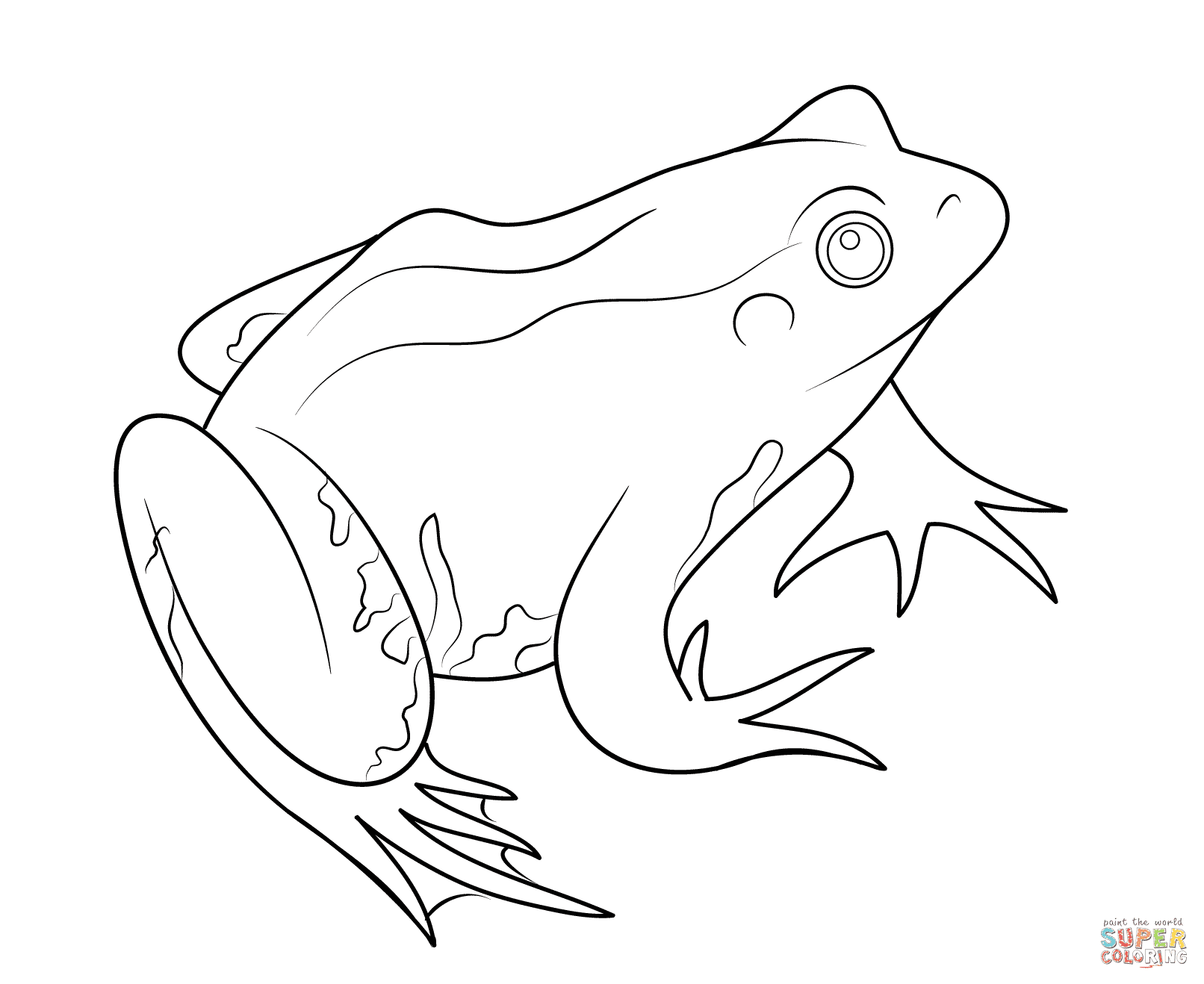 er sur la Grenouille coloriages pour visualiser la version imprimable ou colorier en ligne patible avec les tablettes iPad et Android