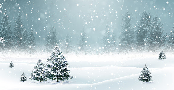 冬天下雪背景图 冬天下雪背景图画法